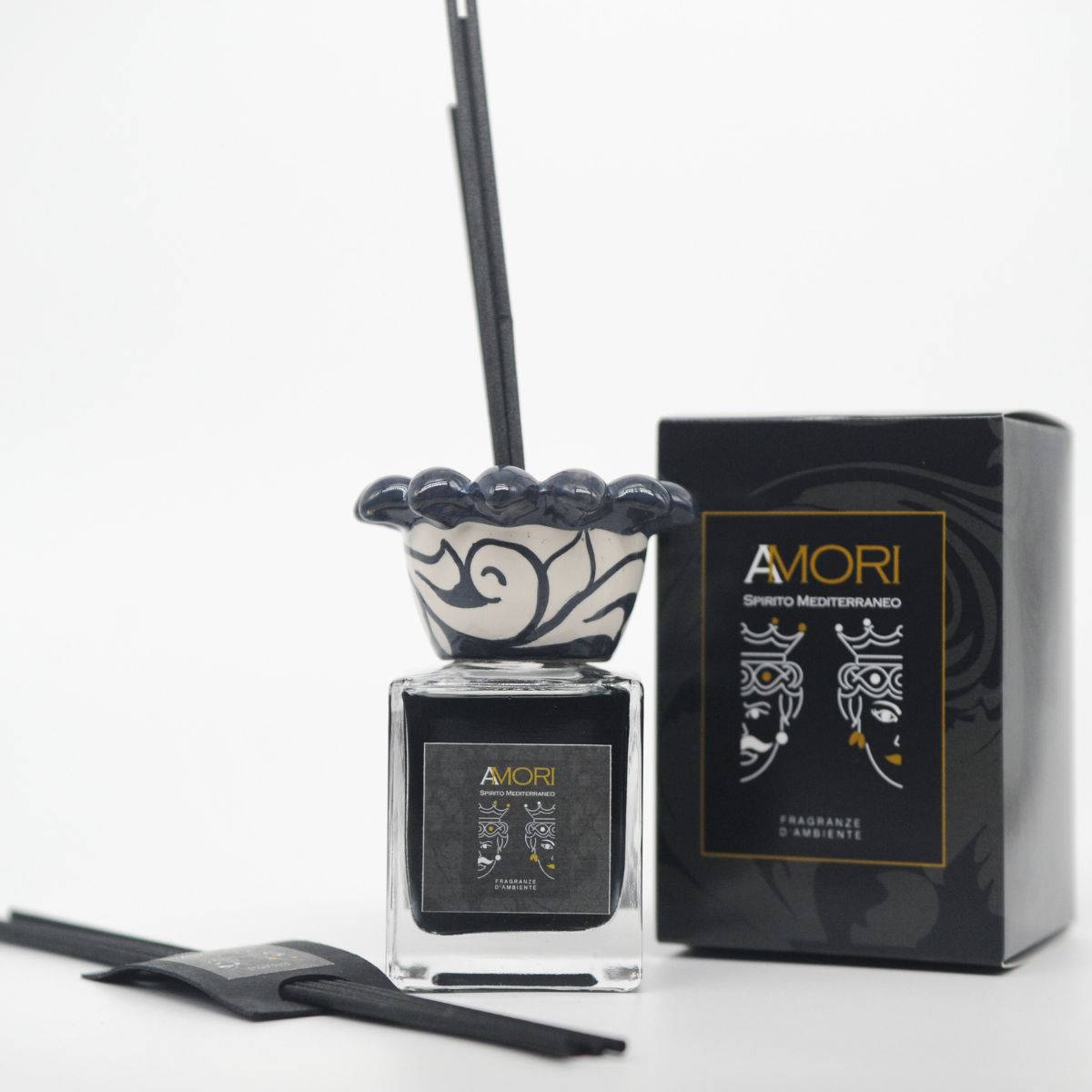 2 Fragranza Lavica 100 ml con collare Corona