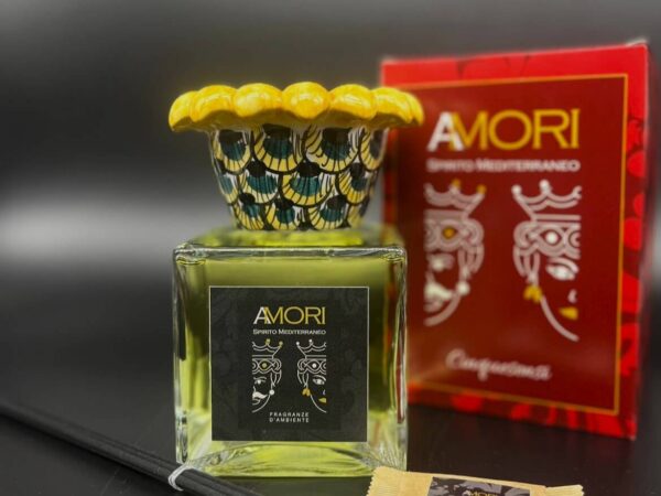 Scatola 5Sensi Fragranza Zagarella 500 ml con collare Corona