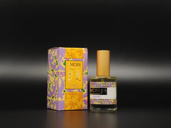 scatola e profumo zagara eau de parfum AMORI 50 ml